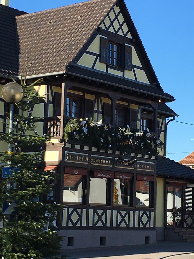 Hotel-Restaurant A La Couronne Kilstett Exterior photo